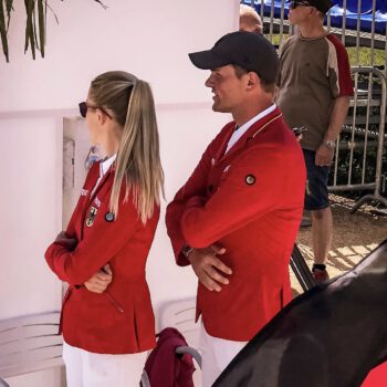 Maurice & Justine im Nationenpreisteam beim CSIO Prag