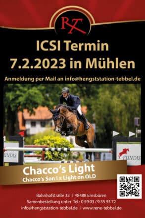 Mehr über den Artikel erfahren ICSI Termin am 7.2.23 in Mühlen für Chacco’s Light