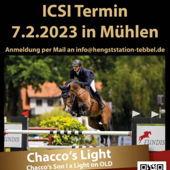 ICSI Termin am 7.2.23 in Mühlen für Chacco’s Light